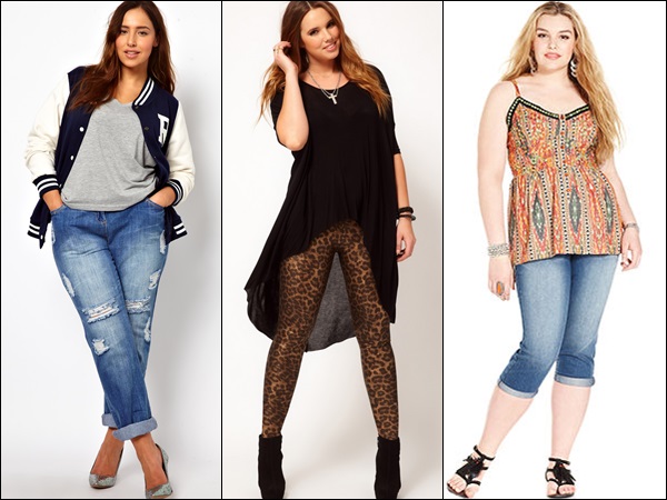 plus size casual look