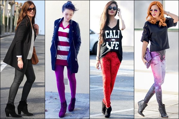 9 Ways to Wear Ankle Boots With Leggings