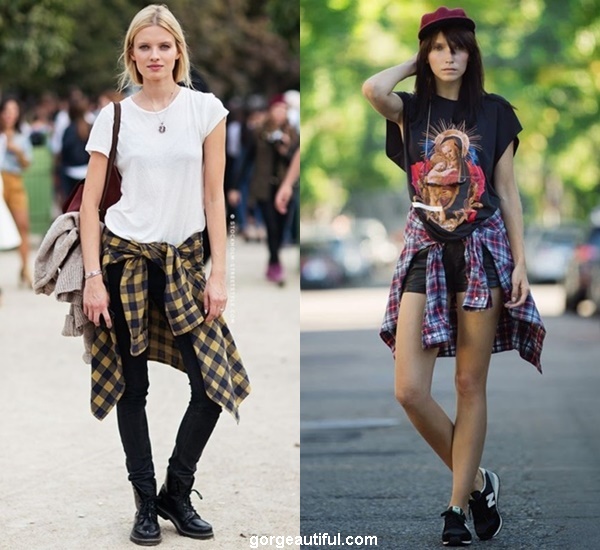 7 Ways to Wear A Plaid Flannel Shirt - Savvy Southern Chic