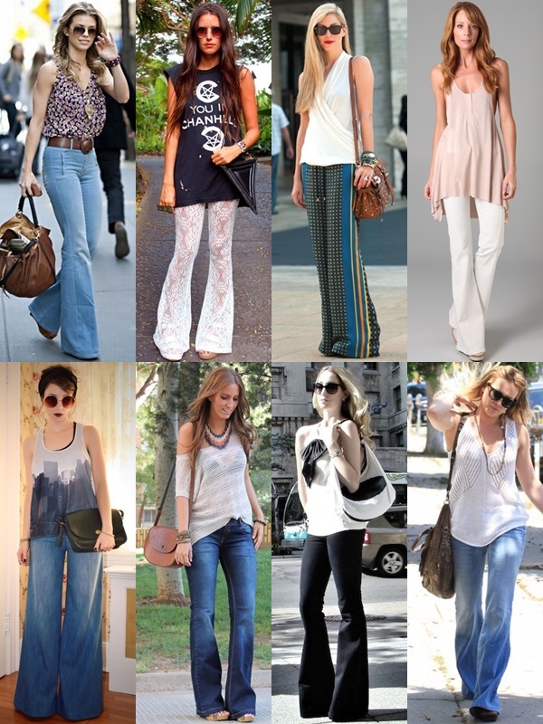 tops to wear with flare pants