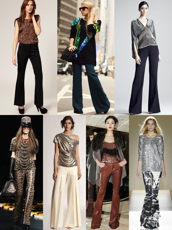 flare pants (6)  Stylish outfits, Classy outfits, Black flare pants