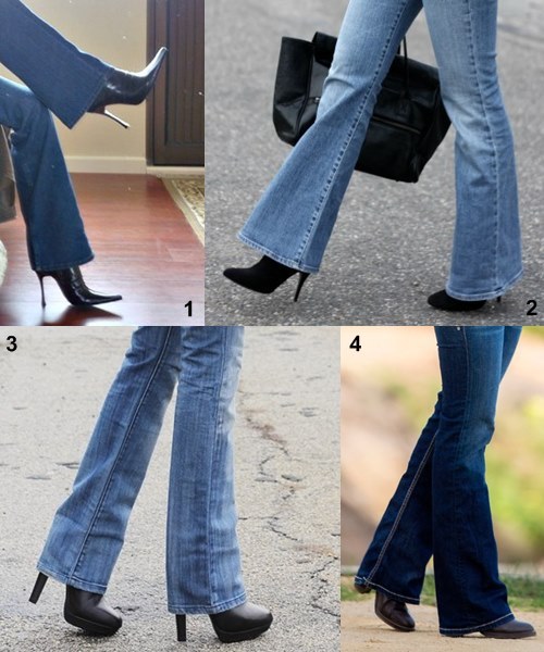 shoes for flare pants
