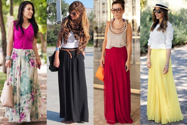 outfits long skirts