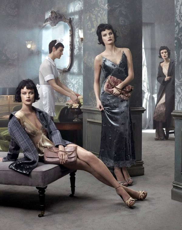 Louis Vuitton 2013 Checkers Fashion Campaign Print Ad