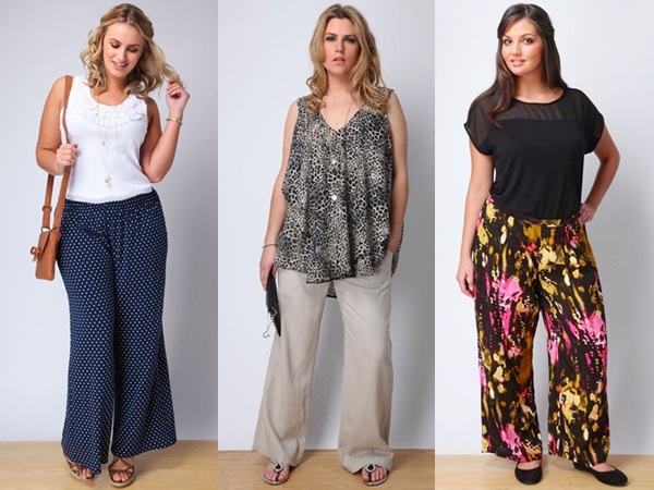 How to Fashion Flare Pants for Plus Size Women - Gorgeous & Beautiful