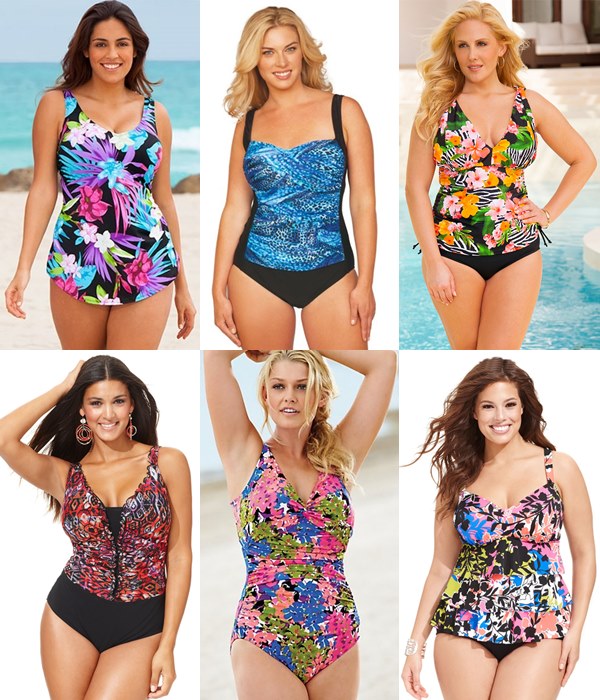 bathing suits for plus size pear shapes