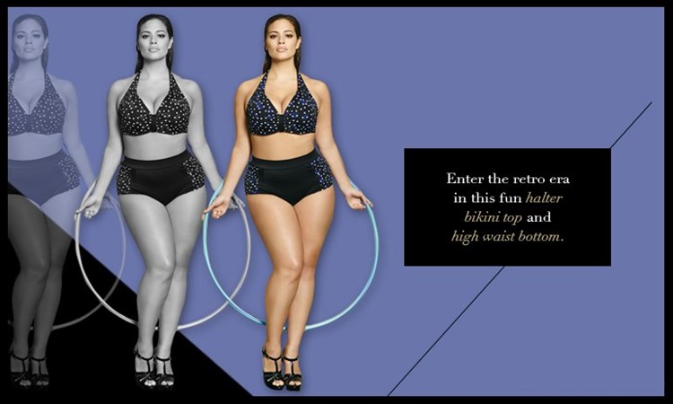 Spring 2014 Plus Size Swimwear Collection by Addition Elle - Gorgeous &  Beautiful