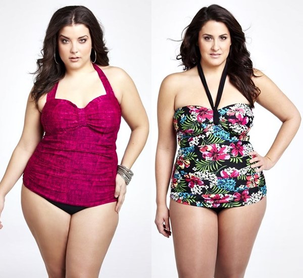Spring 2014 Plus Size Swimwear Collection by Addition Elle - Gorgeous &  Beautiful