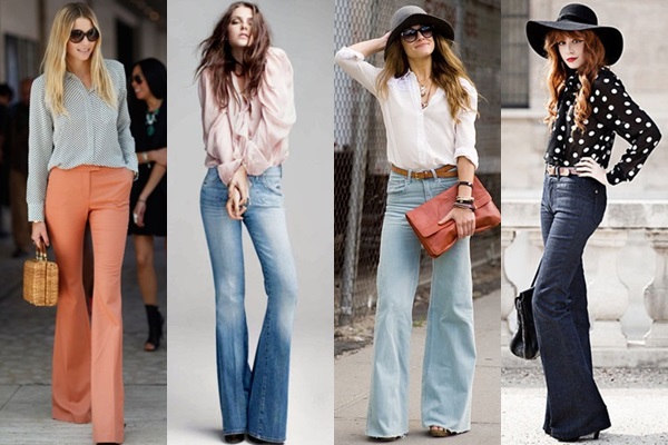Flared Trousers With Feather Trims | Nasty Gal