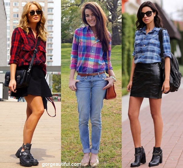 Watch Out for Three Sexy Ways to Wear Flannel Plaid Shirts in Beaches